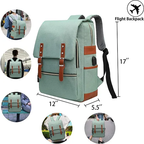 laptop backpack with USB charging port
